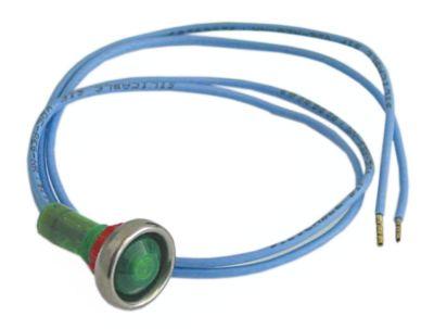 Signallampa ø 10mm 230V grön