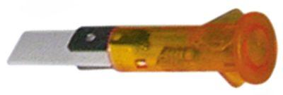 Signallampa ø 10mm 24V gul