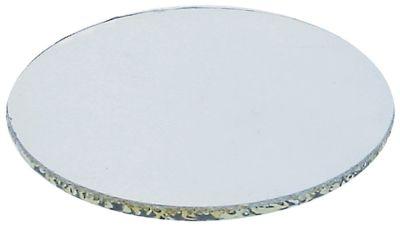 Glasskiva ø 78mm Materialtjocklek 3mm rund