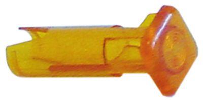 Signallampsfattning Monteringsmått ø10mm orange