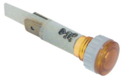 Signallampa ø 10mm 230V gul