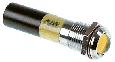 Signallampa Monterings-ø 14mm Anslutning F2,8x0,8