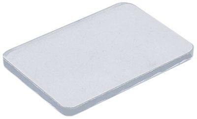 Glasskiva L 74mm B 59mm Materialtjocklek 3mm