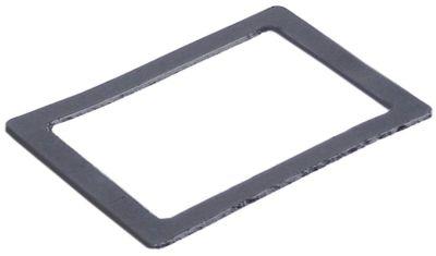 Tätning L 78mm Grafit B 62mm Materialtjocklek 1mm