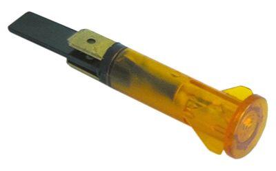 Signallampa ø 10mm 230V gul