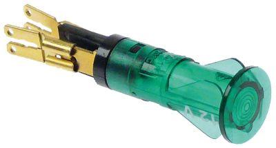 Signallampa ø 10mm 12V grön