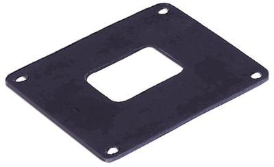 Tätning L 71mm Gummi B 71mm Materialtjocklek 15mm