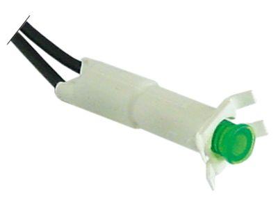 Signallampa ø 6mm 230V grön