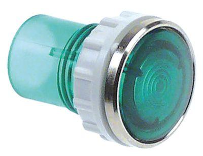 Signallampsfattning Monteringsmått ø12mm grön