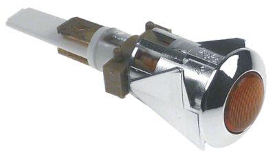 Signallampa ø 16mm 230V gul