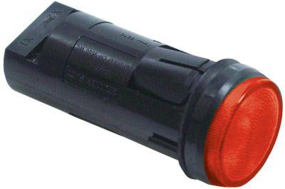 Signallampa ø 22mm 400V röd