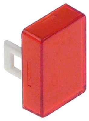 Signallampslins röd