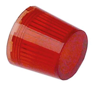 Signallampslins röd