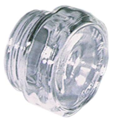 Linsnipplar Temp.best. 350°C ø 42mm Härdat glas