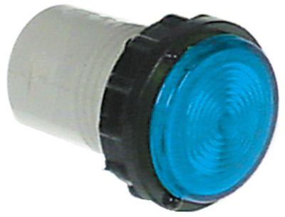 Signallampsfattning Monteringsmått ø12mm blå
