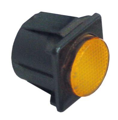 Signallampsfattning Monteringsmått 28,5x28,5mm gul