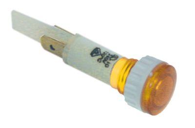 Signallampa ø 10mm 230V gul