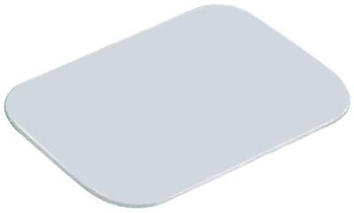 Lampglas L 95mm B 72mm Materialtjocklek 4mm