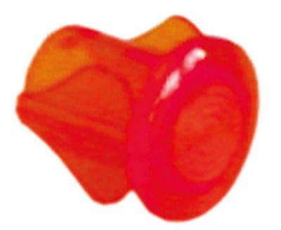 Signallampsfattning Monteringsmått ø10mm röd