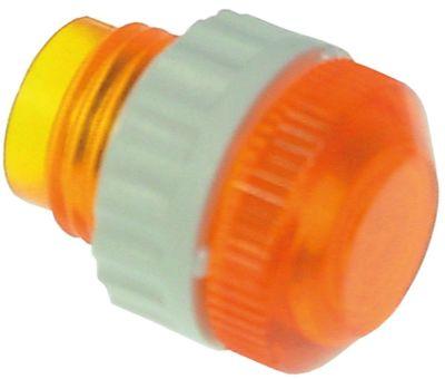 Signallampsfattning Monteringsmått ø10mm gul