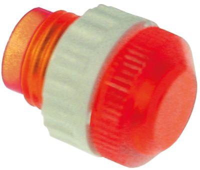 Signallampsfattning Monteringsmått ø10mm röd