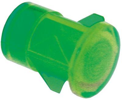 Signallampsfattning Monteringsmått ø12mm grön rund