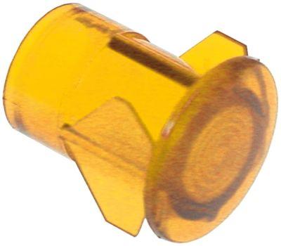 Signallampsfattning Monteringsmått ø13mm gul