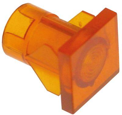 Signallampsfattning Monteringsmått ø13mm gul