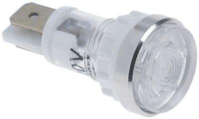 Signallampa ø 12mm 400V klar