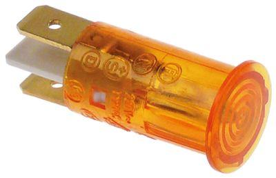 Signallampa ø 125mm 230V gul