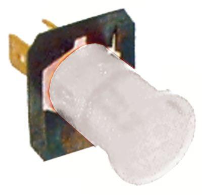 Signallampa ø 125mm 230V klar