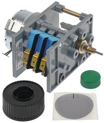 Timmar 9003F Chambers 3 Mognad 6min 230V Axis Ø 6x4,6mm Axel Längd 21mm CDC -motorer 1