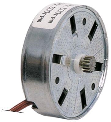 Motorfiber Pinion Ø 6,6 mm tänder 15 230V 50/60HzTurn Direction Right Motor Ø 50x15mm