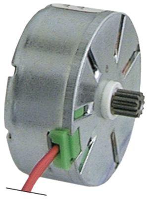 Motor Motor Type M37LN Tip Wheel Ø 54mm för timer CDC Rotator höger höger 230V tänder 12 Ø 37mm