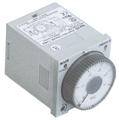 Time Relay 100-240V Anslutningsanslutning 11-polet 2CO-spänning AC 0,1S-100H vid 250V 5A