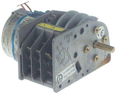 Timmar Fiber P25 Motorer 1 Chambers 3 Drift Tid 60min 230V Axel Ø 6x4,6mm