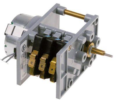 Timmar 9003F Chambers 3 Mognad 6min 230V Axis Ø 6x4,6 mm axellängd 22mm CDC -motorer 1