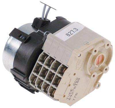 Timer Kammare 4 Löptid 120s 230V Axel ø  -mm