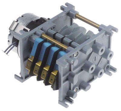 Timer 4904F Kammare 4 Löptid 6min 230V Axel ø  -mm