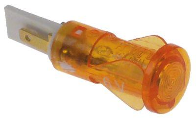 Signallampa ø 10mm 6V gul