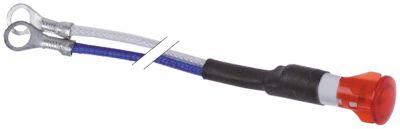 Signallampa ø 10mm 110/250V röd