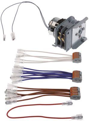 Timer Kammare 2 Löptid 12min 230V Axel ø  -mm set