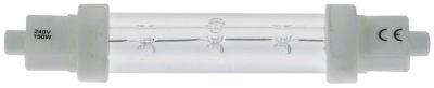 Infraröd lampa Fattning R7s 240V 150W L 1176mm