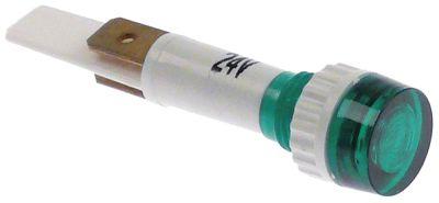 Signallampa ø 10mm 24V grön