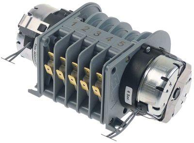 Timer 4905DV Kammare 5 Löptid 6s / 2min 230V