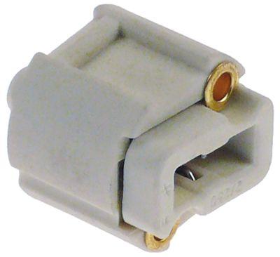 LampmonteringsSanslurning 0,5-1,5 mm² Socket G9 250V Ø 24mm H 22mm BA 17mm VPE 1 ST.