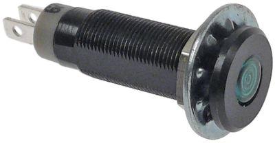 Signallampa ø 8mm 28V grön