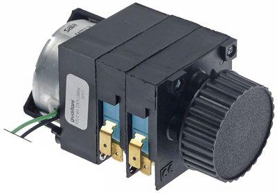 Timer Kammare 2 Löptid 6h 220V Axel ø 6x5mm