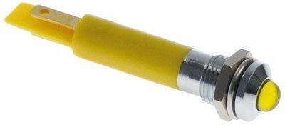 Signallampa Monterings-ø 8mm Anslutning F2,8x0,8