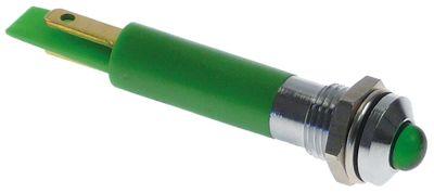 Signallampa Monterings-ø 8mm Anslutning F2,8x0,8